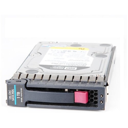 Жесткий диск HP 1TB SATA-II 300Mb/s 7.2k 3.5 [617886-B21] жесткий диск hp 500gb sata 300mb s 2 5 [574895 002]
