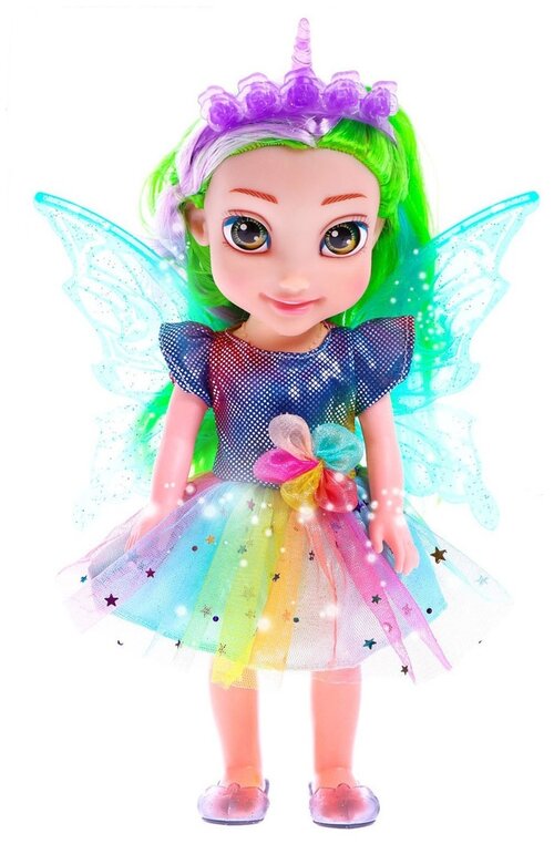 Интерактивная кукла Happy Valley Сказочная фея, 31 см, 7043955 разноцветный