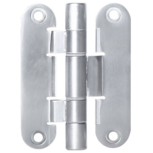 Петля дверная CEMOM I978-00-00/BC 8062 врезная, карточная, матовый хром (2 шт.)