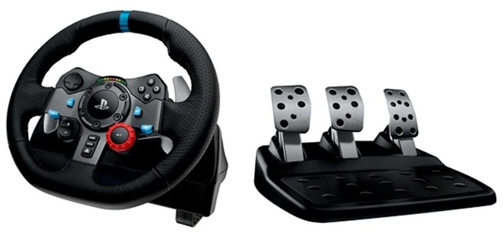 Игровой руль LOGITECH Driving Force G29/ Руль + педаль + передач Shifter