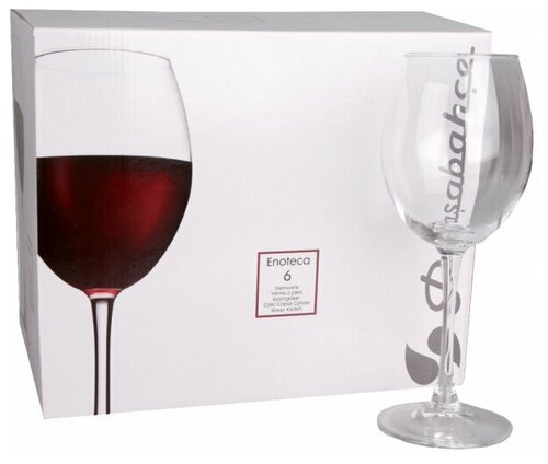 Набор бокалов для вина ENOTECA 420мл, высота 22см, 6шт