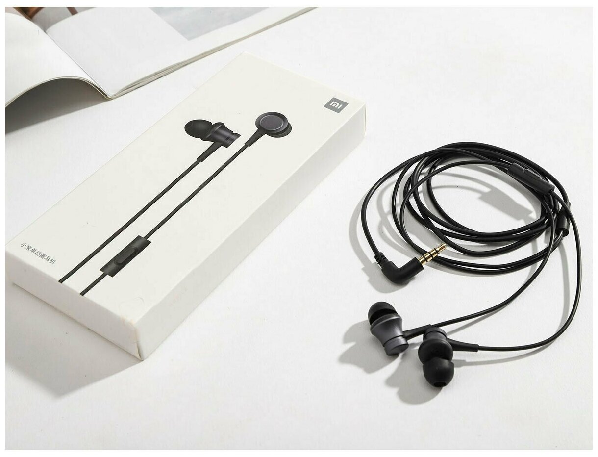 Наушники Xiaomi Single Dynamic Earphone Black (DDQEJ05WM) - фото №1