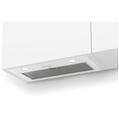 Вытяжка встраиваемая Lex Ghost 600 белый управление кнопочное 1 мотор TRFE000010 840000₽