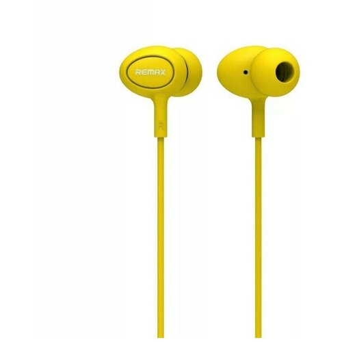 Наушники REMAX RM-515 желтый 47600₽