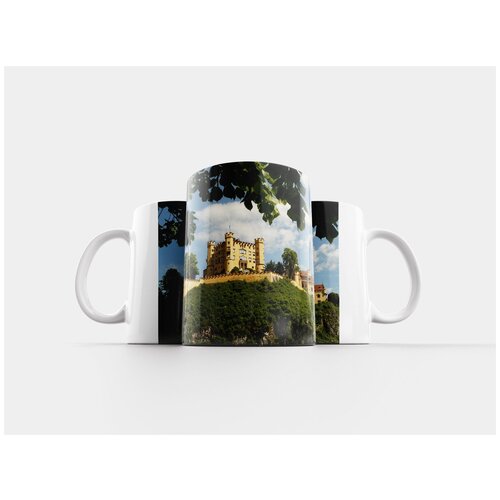 фото Кружка "hohenschwangau, замок, осмотр достопримечательностей" 320 мл lotsprints