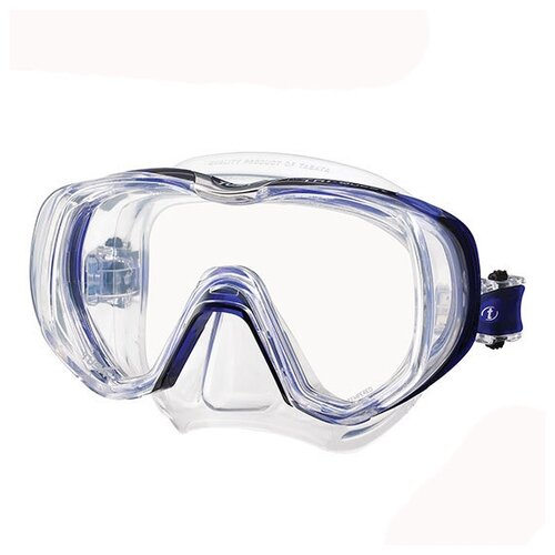 фото Tusa маска tri-quest fd прозрачный силикон, cbl