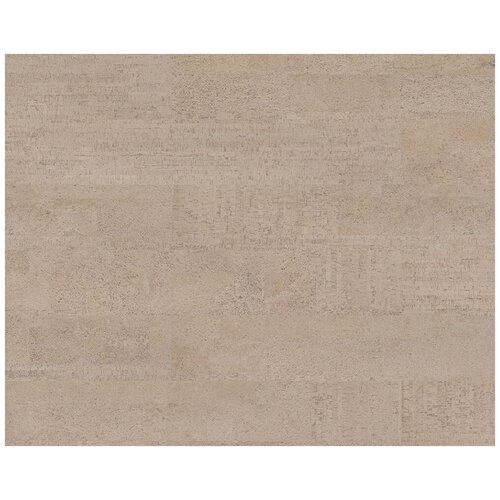 AJ8K001 Пробковое напольное покрытие AMORIM CORK PURE Fashionable Antique White, в листах 600*300*4 мм, фаска с 4 сторон, предлакировка, 11 листов в упаковке