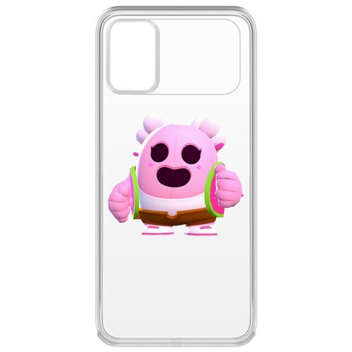 Чехол-накладка Clear Case Brawl Stars-Сакура Спайк для Xiaomi POCO M3