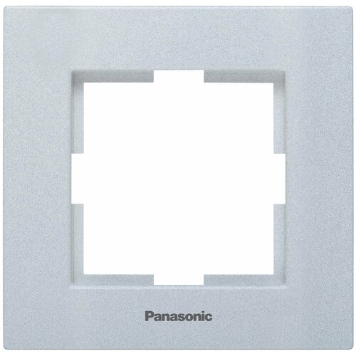 Рамка 1м серебро Karre Plus Panasonic