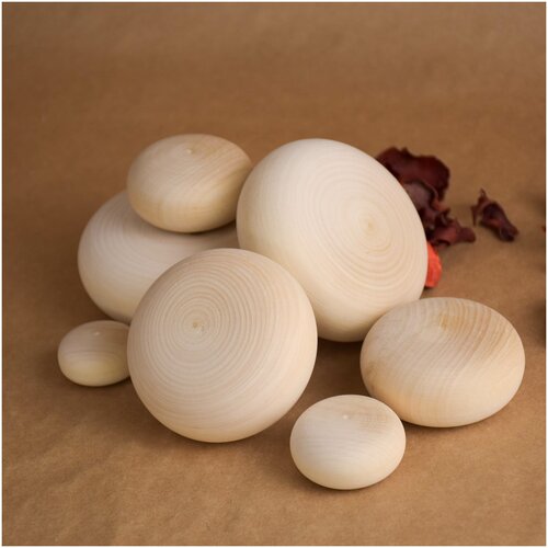 Балансир Деревянный для Детей Галька Разноразмерная