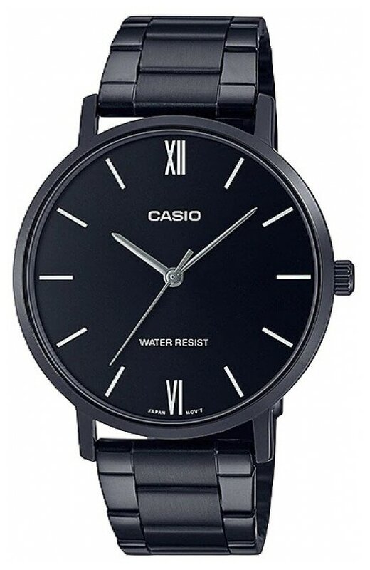 Наручные часы CASIO Японские наручные часы CASIO Collection MTP-VT01B-1B