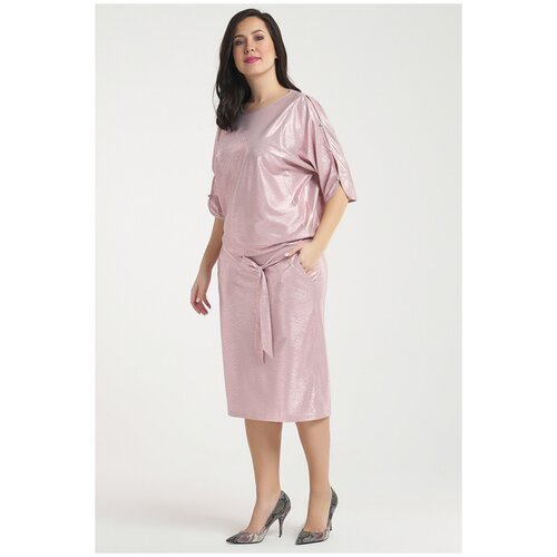 Платье Olsi, размер 62, розовый