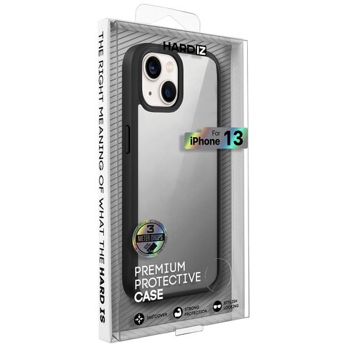 Панель-накладка Hardiz ShockProof Case Black Frame для iPhone 13