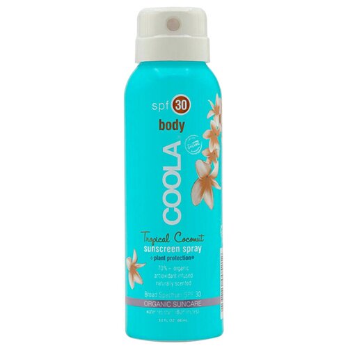 Солнцезащитный спрей COOLA Suncare для тела Body Sunscreen Spray Tropical Coconut SPF30