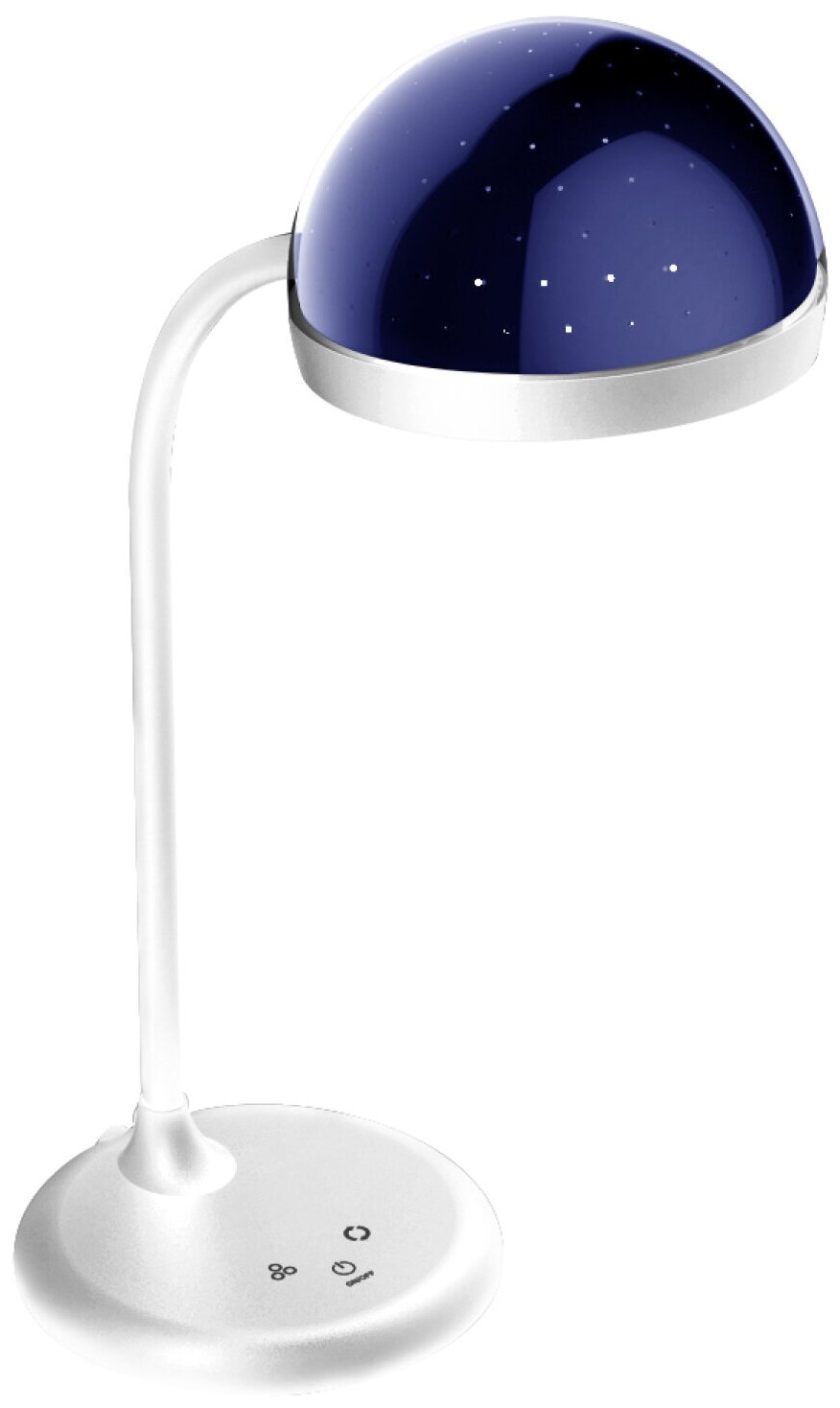 Camelion KD-828 C01 бел. LED(Свет.наст,6.5Вт,230В,360лм,сенс.,рег.ярк,CCT,RGB-ночник"Звезд. небо") (1 шт.)