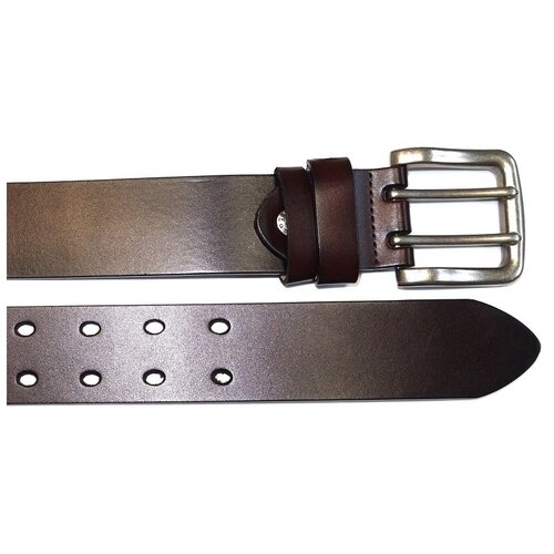 фото Ремень 4 см для джинсов alon a0520154 коричневый