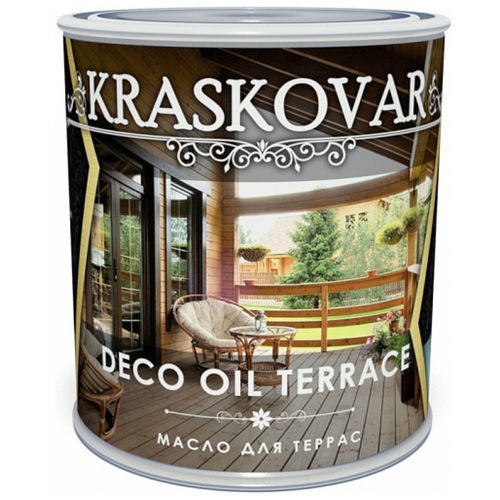 Kraskovar Deco Oil Terrace масло для дачной мебели и террас 2,2 л