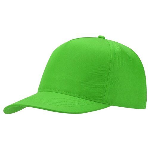 Бейсболка Mix 5-ти панельная, зеленое яблоко