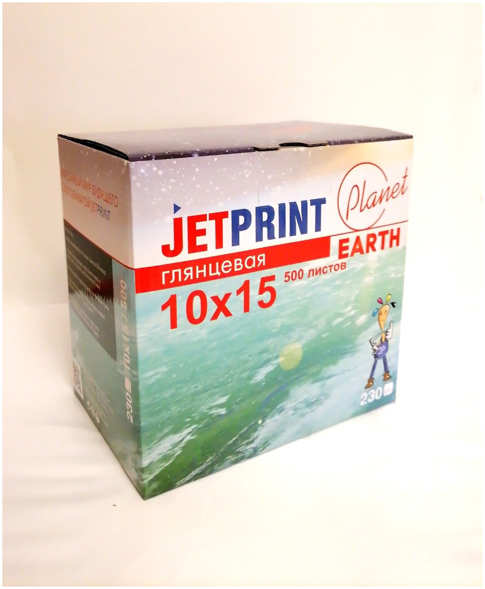 Фотобумага JETPRINT, 10х15 глянцевая 230г/м 500л.