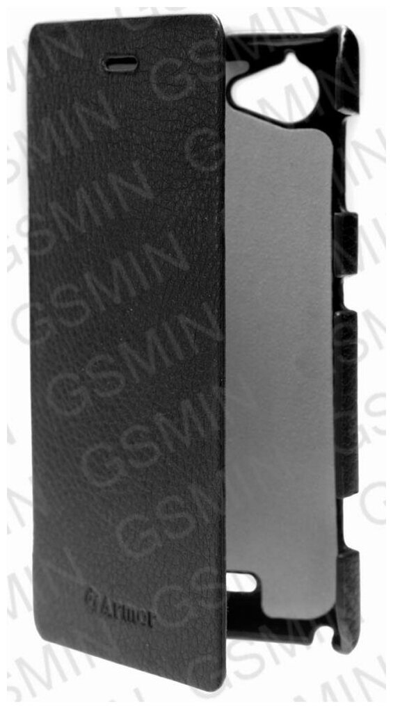 Кожаный чехол для Sony Xperia L / S36h / C2104 Armor Case - Book Type (Черный)