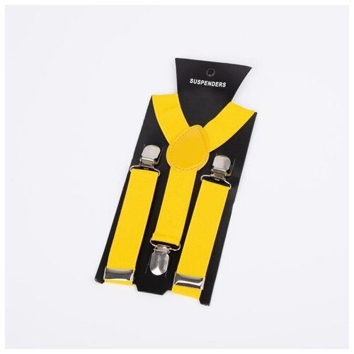 фото Подтяжки детские, ширина - 2 см, цвет жёлтый brand no name
