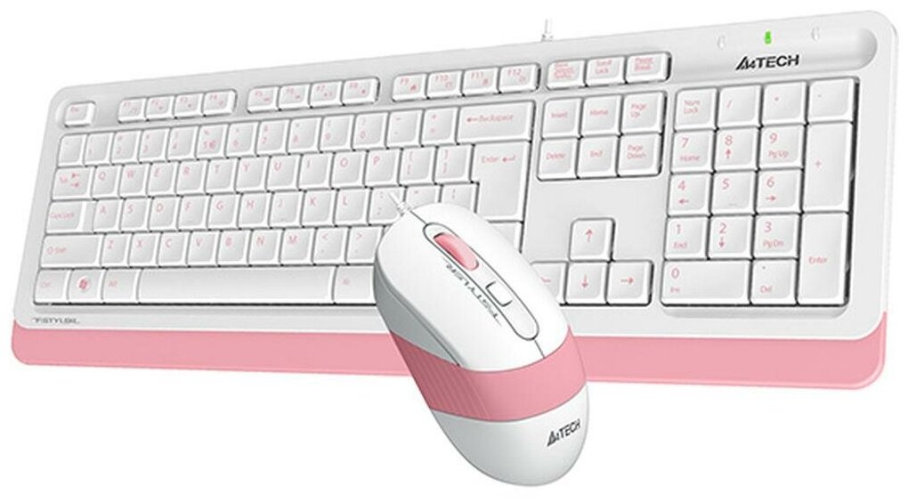 Клавиатура A4Tech F1010 PINK