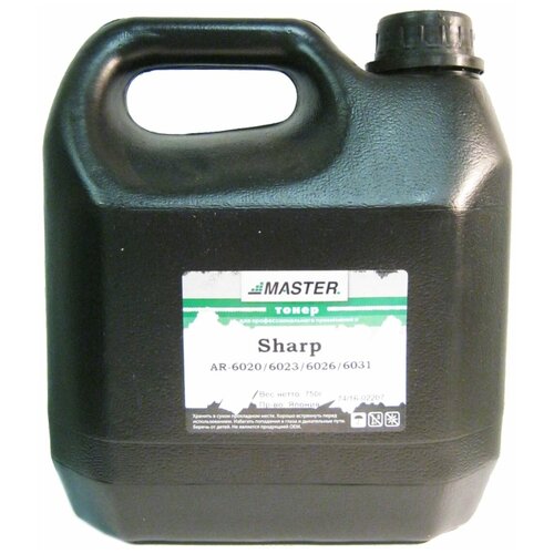 Тонер Sharp AR-6020, 6023, 6026, 6031, Master, 750г, канистра, 20K