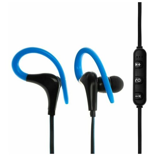 Наушники LuazON VBT 112 беспроводные вакуумные BT 41 80 мАч черно-синие 67600₽