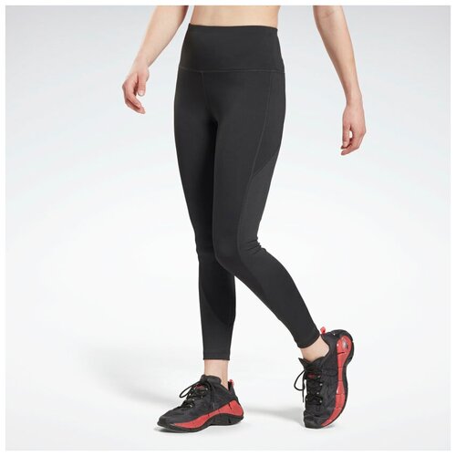 фото Леггинсы reebok wor rib high rise tight женщины gr9507 2xs