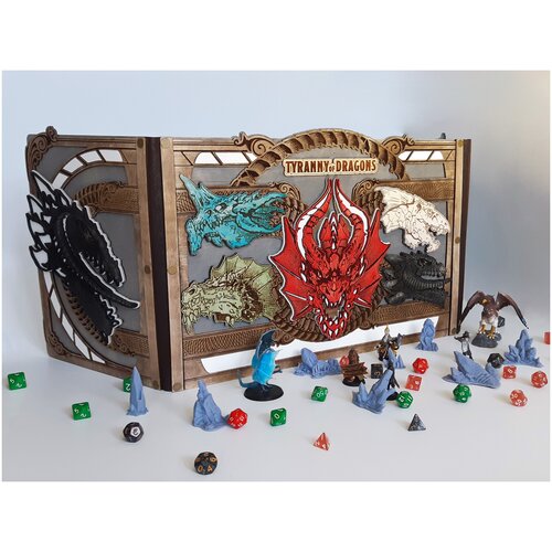 Ширма мастера подземелий / Ширма ведущего / Dungeon Master Screen / Dungeon  & Dragons / DnD / Подземелья и Драконы / Ширма днд /НРИ