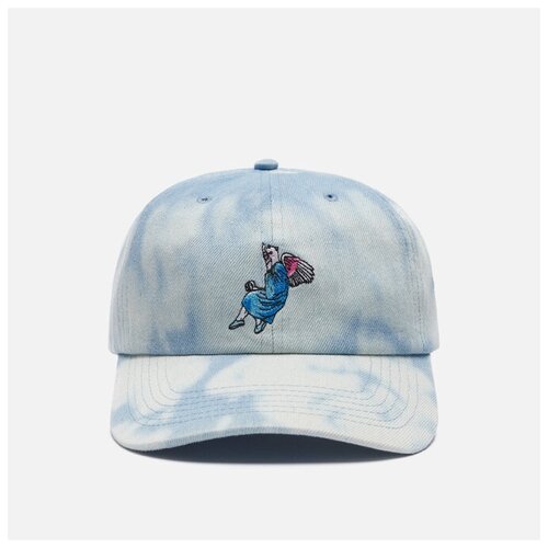 фото Кепка ripndip heaven/hell denim dad голубой , размер one size