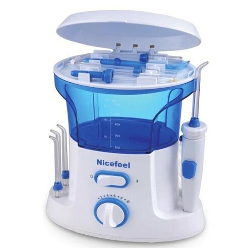 Ирригатор для гигиены полости рта Nicefeel + 7 насадок