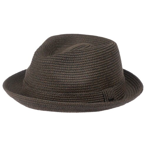 фото Шляпа федора bailey, размер 59, коричневый