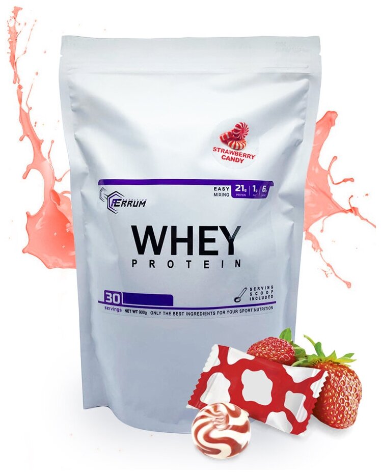  Whey Protein  Ferrum Nutrition/   /     / :  . 900 , 30 .