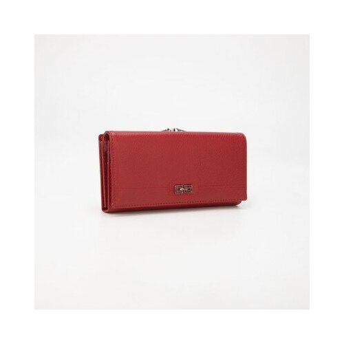 фото Кошелёк на магнитах, цвет бордовый gorodok