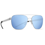 Титановые солнцезащитные очки GRESSO Copenhagen - квадратные / синие - изображение