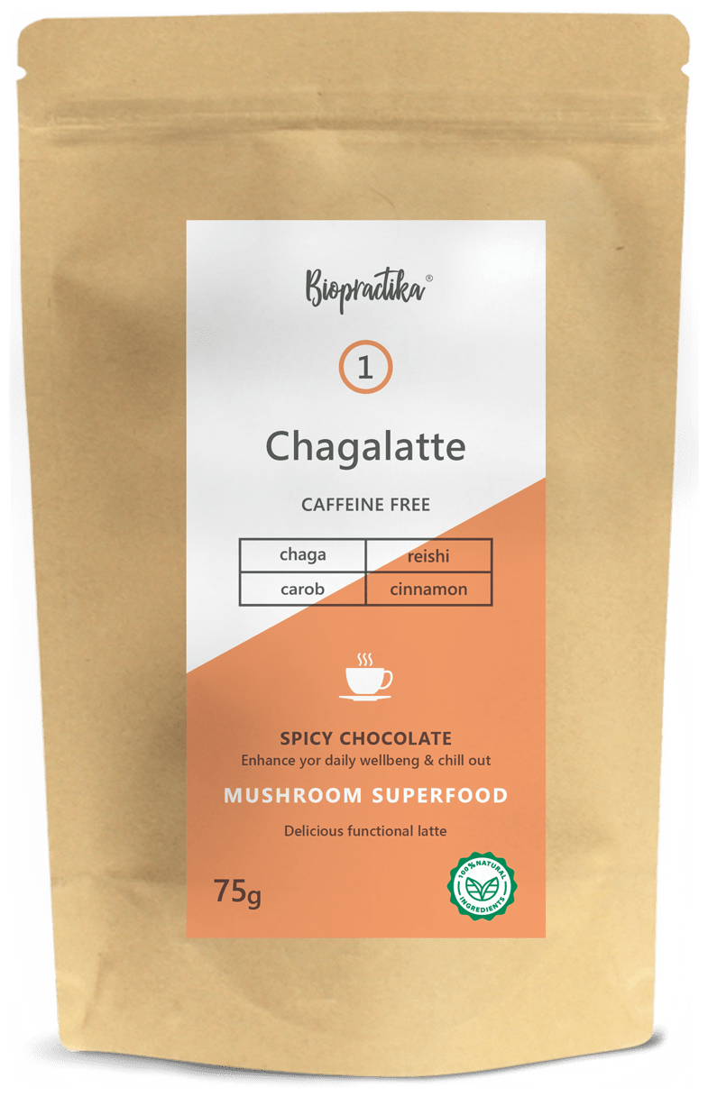 Напиток растворимый Биопрактика Biopractika Chagalatte №1 Spicy Chocolate 75 г