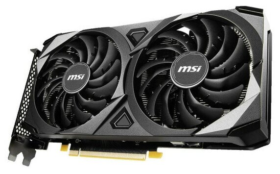 Видеокарта MSI NVIDIA GeForce RTX 3060Ti VENTUS 2X 8G V1 8ГБ GDDR6 LHR RTX 3060 Ti VENTUS 2X 8G V1 LHR