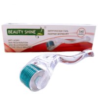 BEAUTY SHINE, Мезороллер 540 игл, 1,0 мм, хирургическая сталь, прозрачный