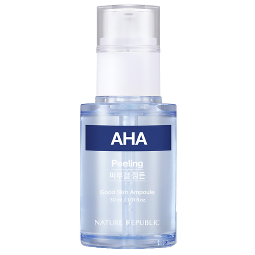 Nature Republic AHA Peeling Good Skin Ampoule Ампульная пилинг сыворотка для лица с фруктовыми кислотами, 30 мл nature republic aha peeling good skin ampoule ампульная пилинг сыворотка для лица с фруктовыми кислотами 30 мл