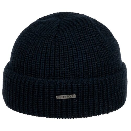 Шапка с отворотом STETSON 8599302 NASHVILLE KNIT DOCKER, размер ONE