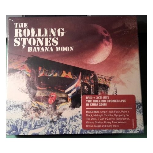 Audio CD Rolling Stones - Havana Moon (+ 2 CDs) (2 CD)