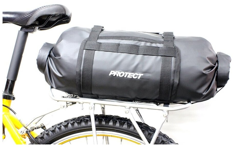 Велосумка на багажник до 17 литров, серия Bikepacking, PROTECT (555-673)