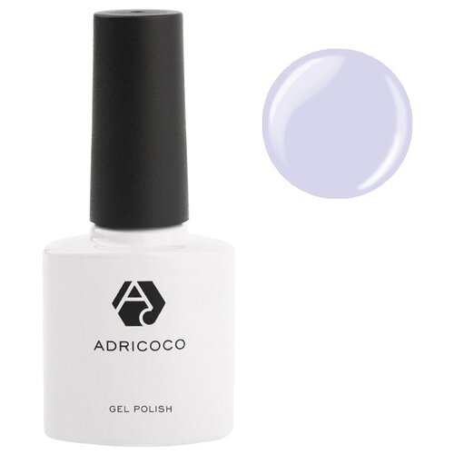 ADRICOCO гель-лак для ногтей Gel Polish, 8 мл, 40 г, 009 светло-сиреневый