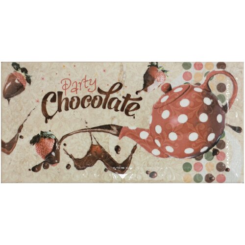 Керамическая плитка, настенная Bela Vista Decor chocolate 10x20 см