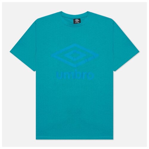 Мужская футболка Umbro FW Large Logo голубой, Размер S