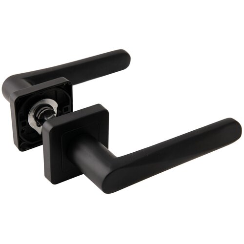 Дверные ручки Armex H-22114-A-BLM, без запирания, комплект, цвет матовый черный