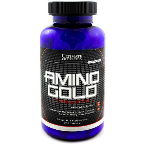 Ultimate Nutrition Amino Gold 250 таблеток комплекс аминокислот ultimate nutrition amino gold 325 tabs 1500 mg