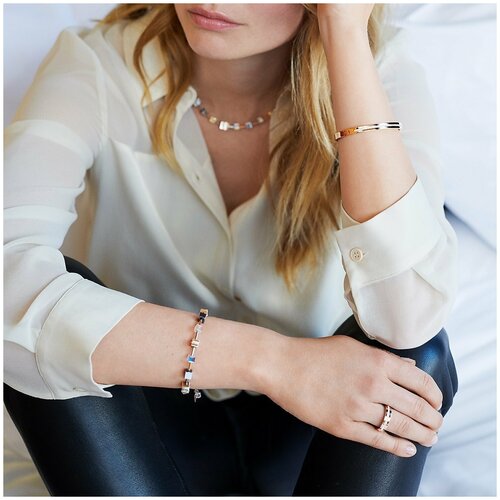 Колье Coeur de Lion 4965/10-1614 Gold-White