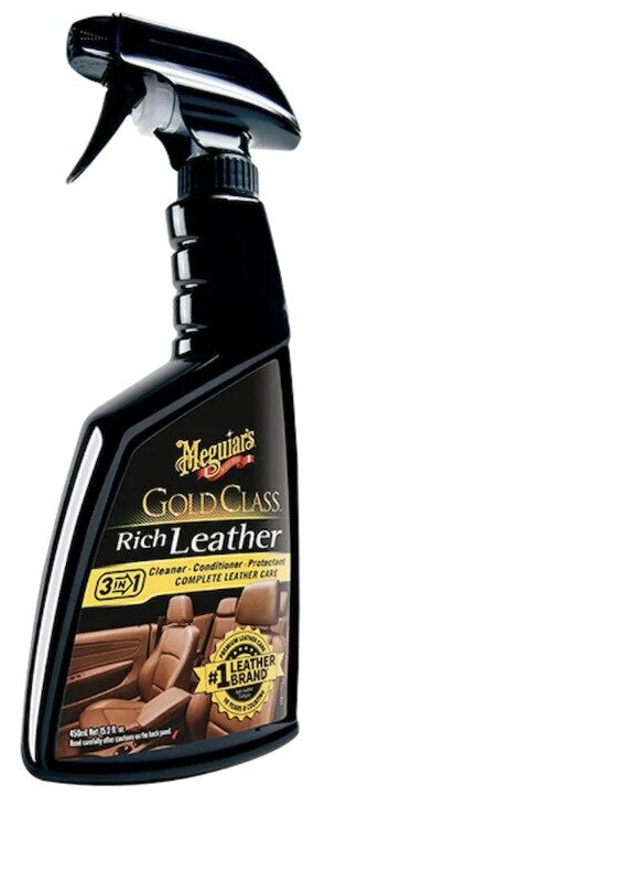 Очиститель и кондиционер для кожи Gold Class Rich Leather, Meguiar's, 450 мл.